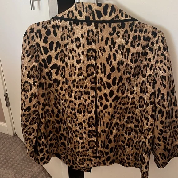 WHBM SWING LEOPARD COAT BNWT 12 - Picture 3 of 10